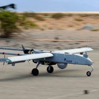 UAV on a runway