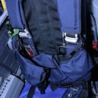 Custom Integrated Survival Equipment for high altitude emergency bailout parachutes